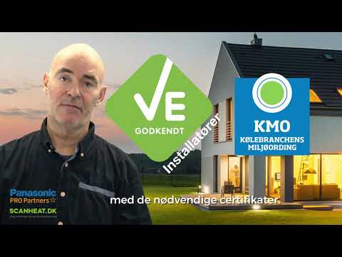 Hvad er en luft-vand varmepumpe på 1 minut? ⎮ SCOP ⎮ mono ⎮ split ⎮ All in One ⎮