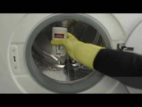 Afkalkning afMiele-vaskemaskine